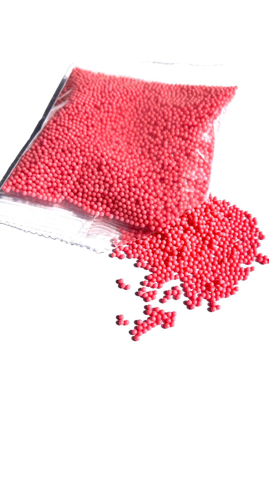 Balls - 10.000 pieces - 7-8mm - Pink - Water absorbent balls - Water balls - Gel balls Transparent - Water beads - Water beads