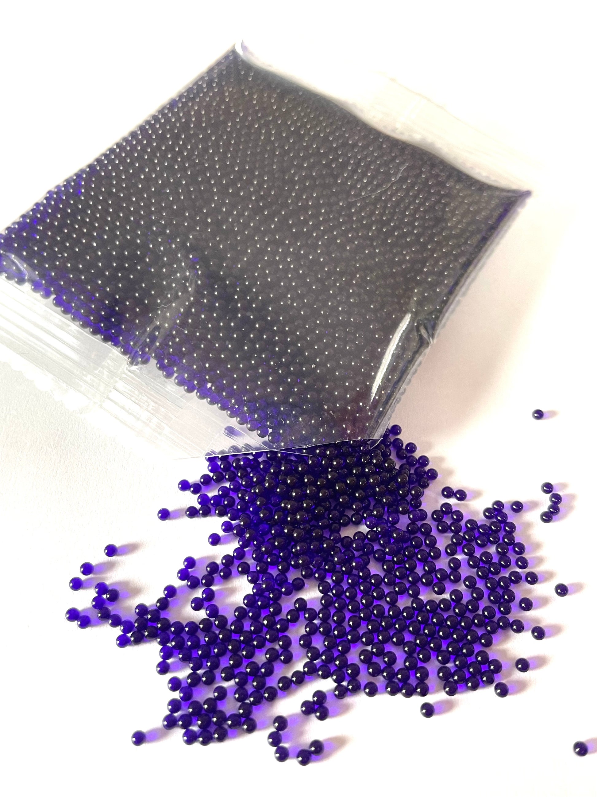 Balls - 10.000 pieces - 7-8mm - Purple - Water absorbent balls - Water balls - Gel balls Transparent - Water beads - Water beads