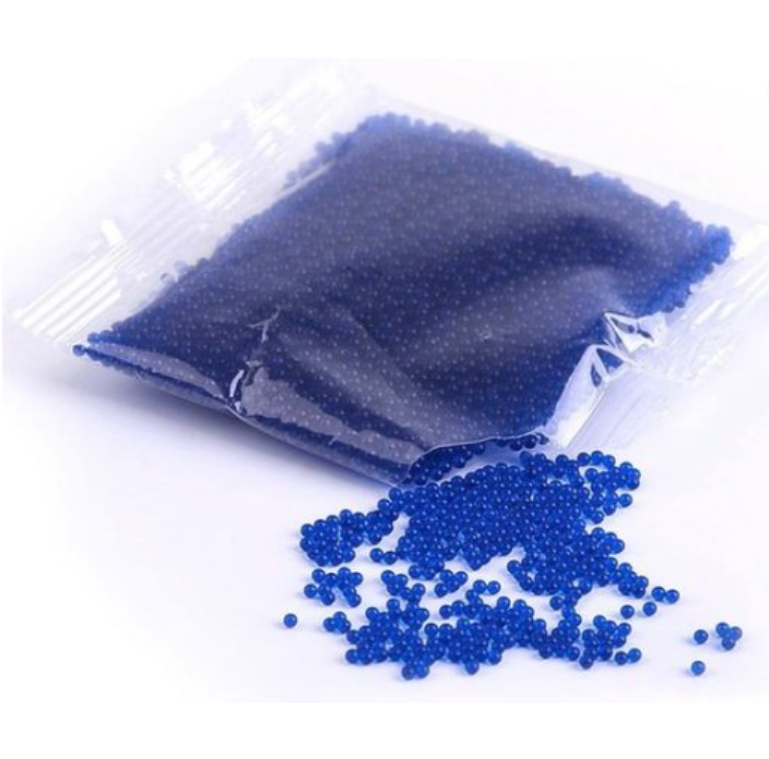 Balls - 10.000 pieces - 7-8mm - Blue - Water absorbent balls - Water balls - Gel balls Transparent - Water beads - Water beads